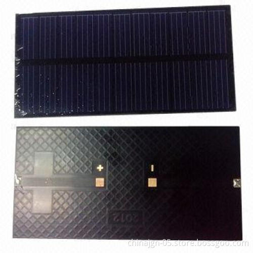 Small PET Solar Panel, Measures 112.5 x 55.5 x 2mm